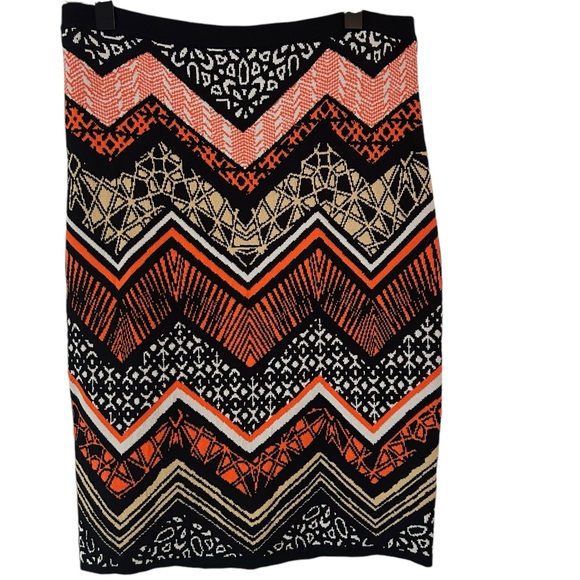 Jealous Tomato Woman’s Tribal Print Body-Con‎ Knit Mini Skirt Sz Small - Picture 1 of 2